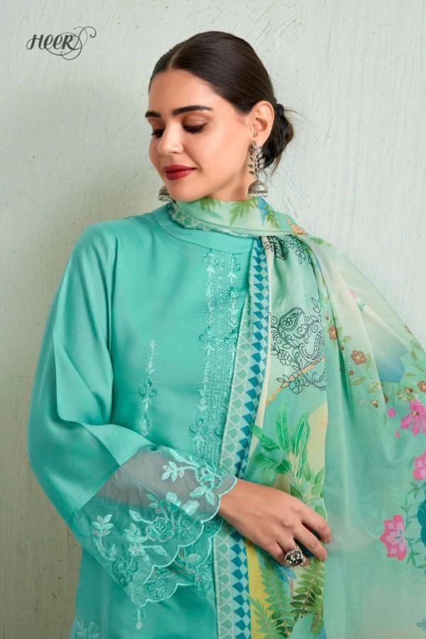 Kimora Fashion Heer Maasoomiyat Cotton Lawn Unstitched Suits 9294