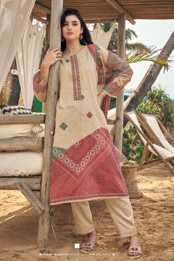 Sadhana Fashion Seher Pure Lawn Cotton Suit Salwar 10126