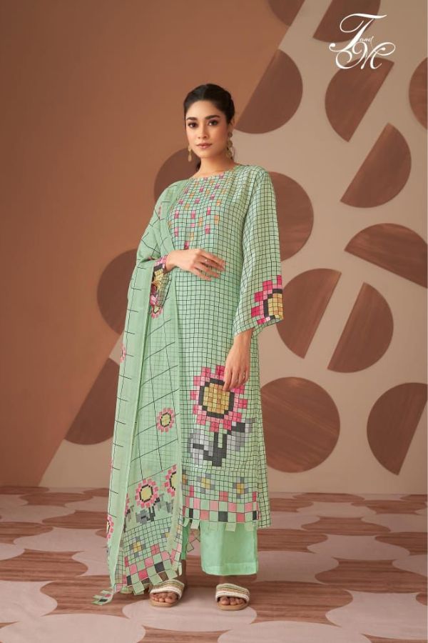 Sahiba TM Nisarg Muslin Silk Printed Ladies Salwar Suit 387