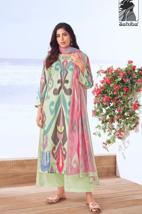 Sahiba TM Rida Cotton Lawn Ladies Salwar Suit 9315