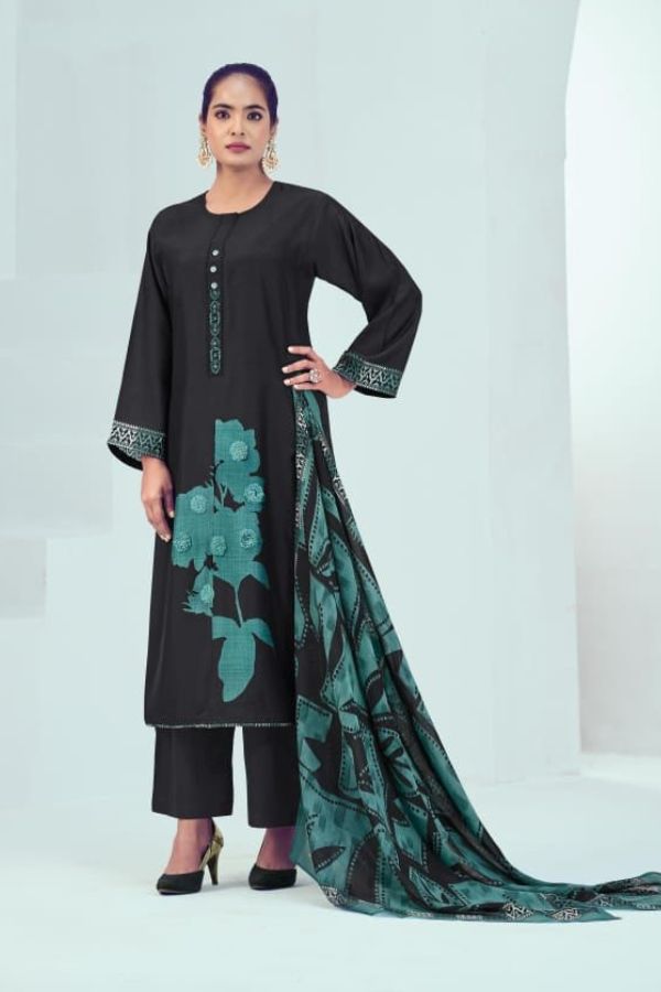 Sahiba TM Sejal Muslin Silk Printed Ladies Salwar Suit 777