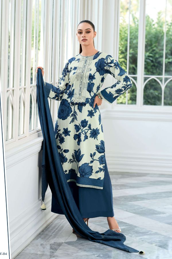 Varsha Fashion Anvi Premium Cotton Embroidery Suit AV-04