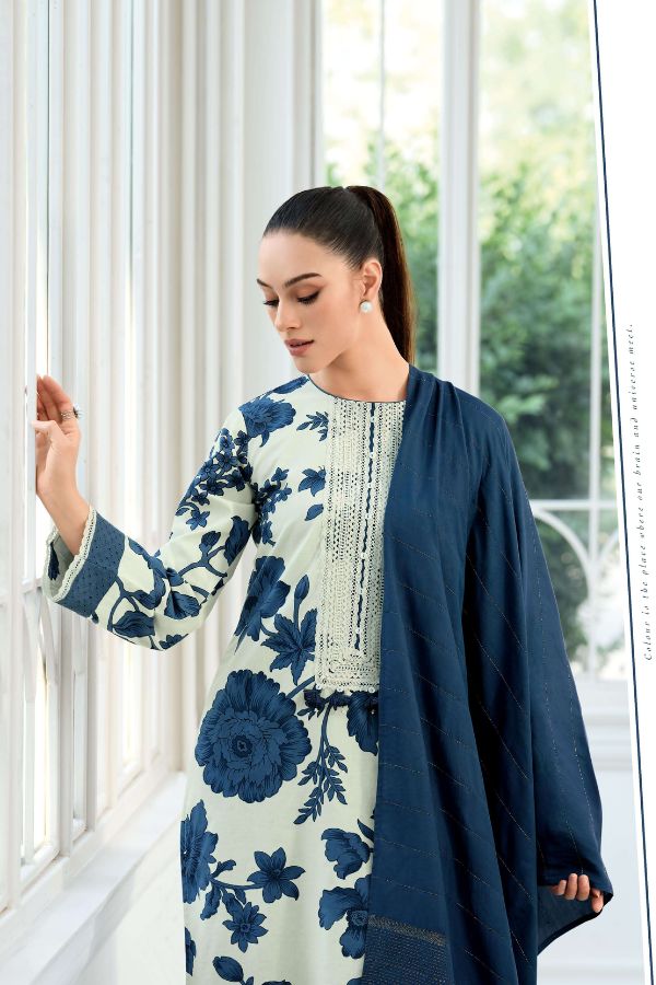 Varsha Fashion Anvi Premium Cotton Embroidery Suits AV-04