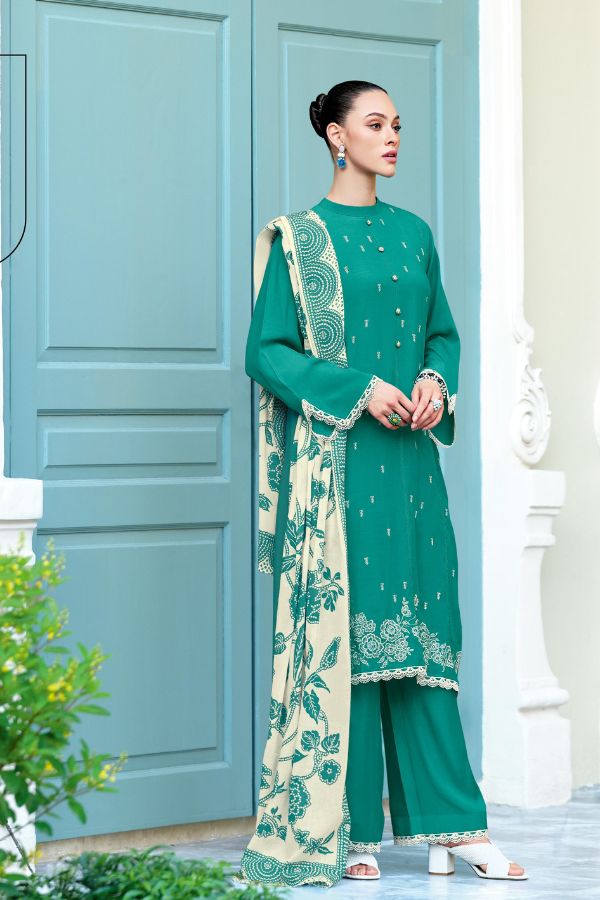 Varsha Fashion Isha Premium Cotton Embroidery Suit IS-04