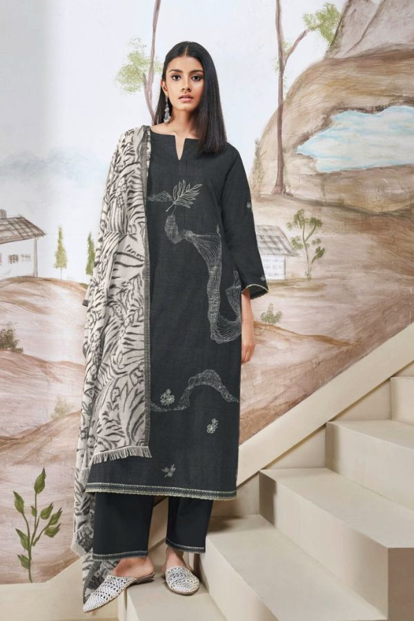 Ganga Fashions Nihal Cotton Printed Salwar Suit C1796