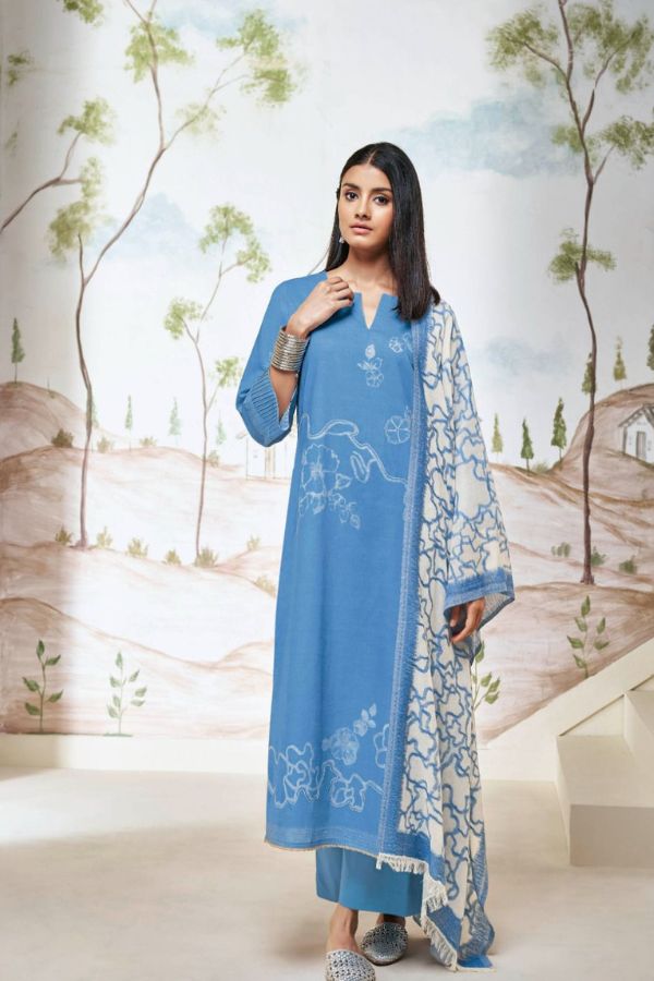 Ganga Fashions Nihal Cotton Printed Salwar Suit C1799