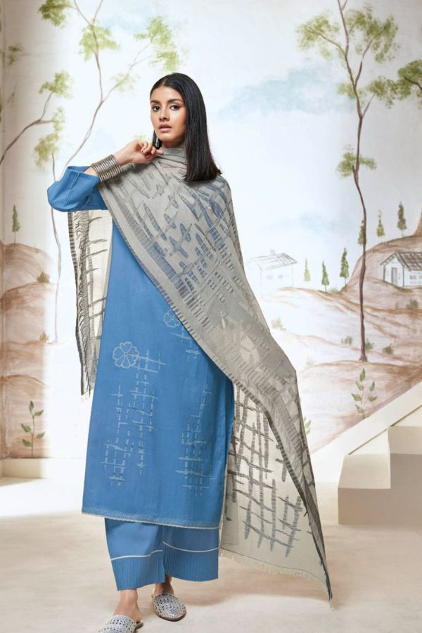 Ganga Fashions Nihal Cotton Printed Salwar Suit C1800