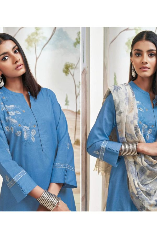 Ganga Fashions Nihal Cotton Printed Salwar Suits C1798