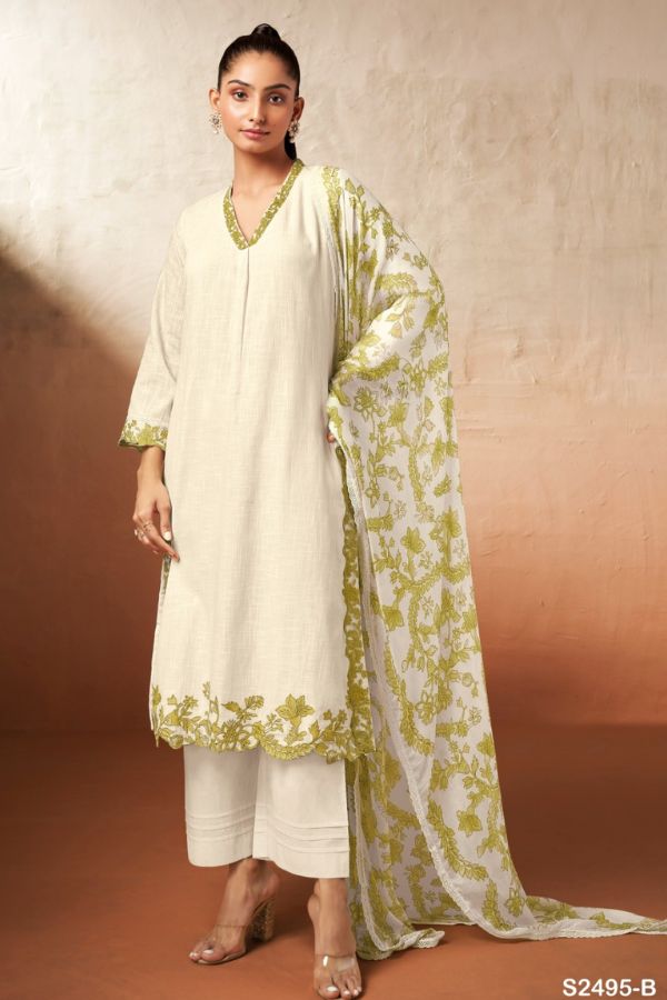 Ganga Fashions Jessi S2495 Cotton Ladies Suit S2495-B