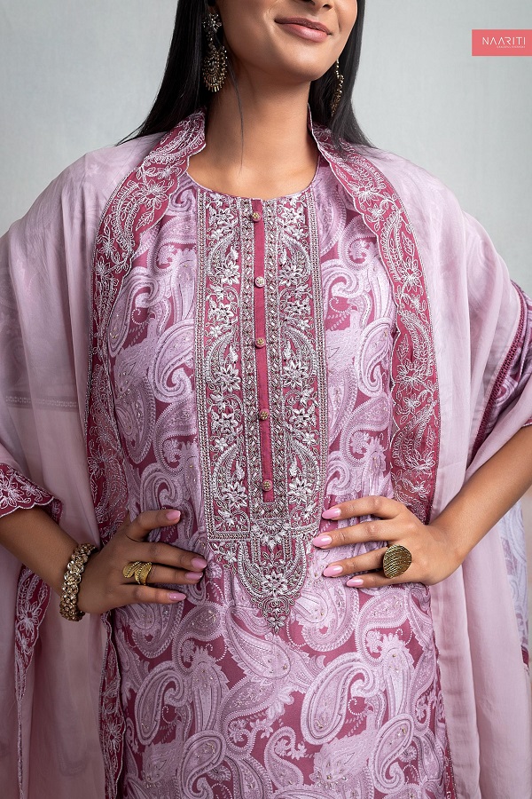 Naariti Ditza Masline Printed Ladies Salwar Suit AGOG-02 (2)