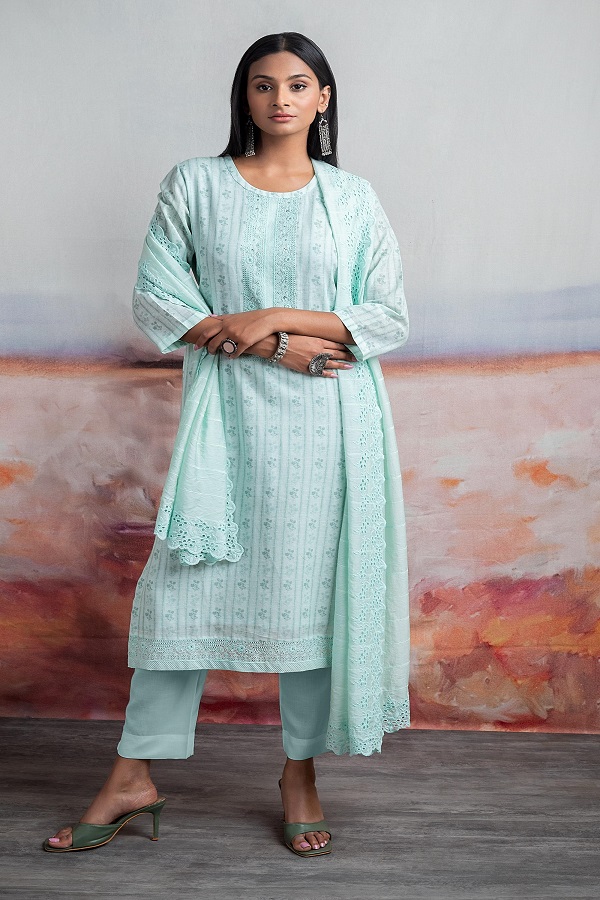 Naariti Nesta Linen Print Ladies Salwar Suit AGOG-01