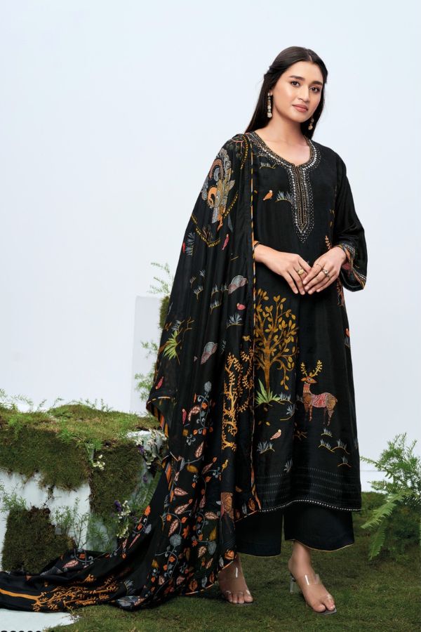 Ganga Fashions Katya S2300 Silk Salwar Suit S2300-A