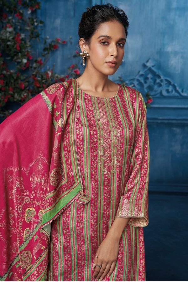 Ganga Fashions Maisie S2308 Silk Salwar Suits S2308-A