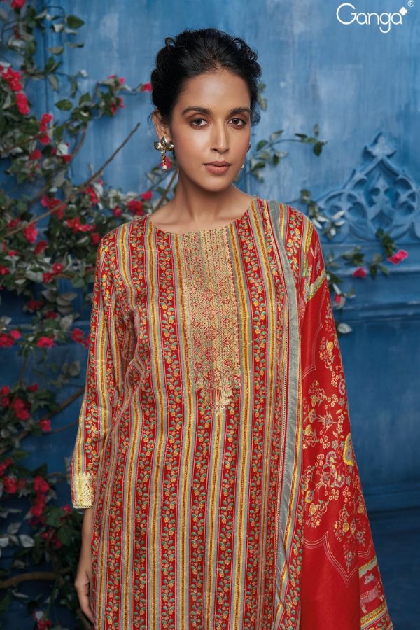 Ganga Fashions Maisie S2308 Silk Salwar Suit S2308-B