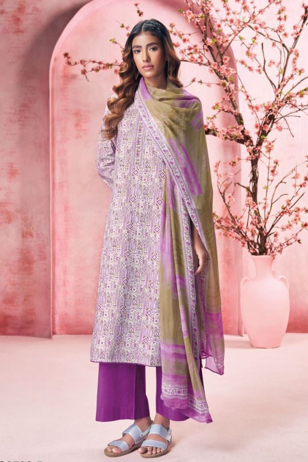 Ganga Fashions Tamanna S2798 Cotton Printed Suit S2798-D