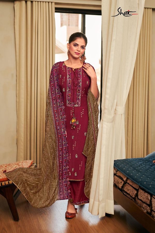 Jay Vijay Prints Kaeya Organza Ladies Suit 8692