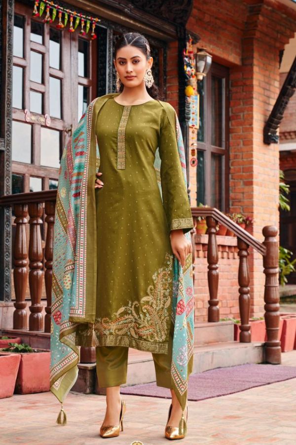 Karachi Prints Fitoor Jam Printed Salwar Suit 2204