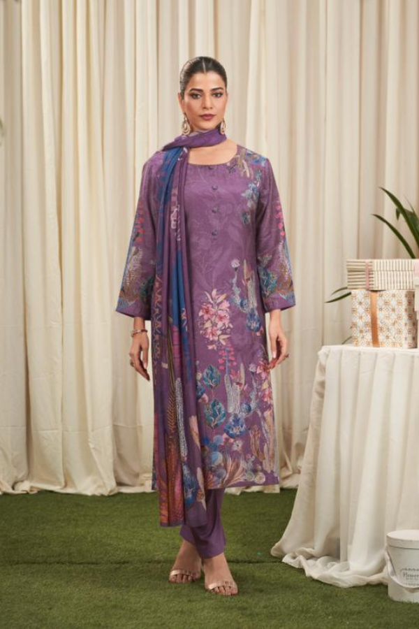 Kesar Karachi Sharvi Muslin Salwar Suit 45003