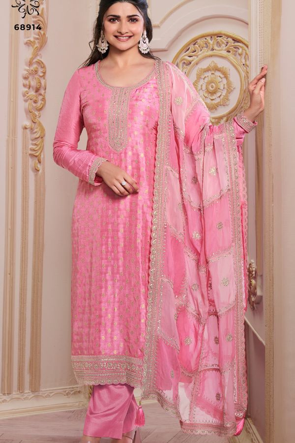 Vinay Fashion Kuleesh Shristi Light Embroidered Suit 68914