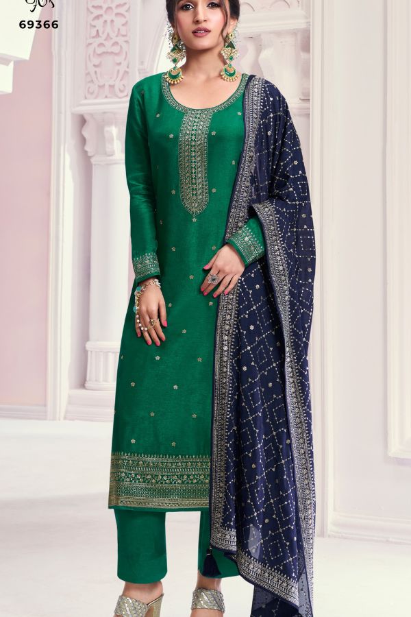 Vinay Fashion Kuleesh Siya Embroidered Suit 69366