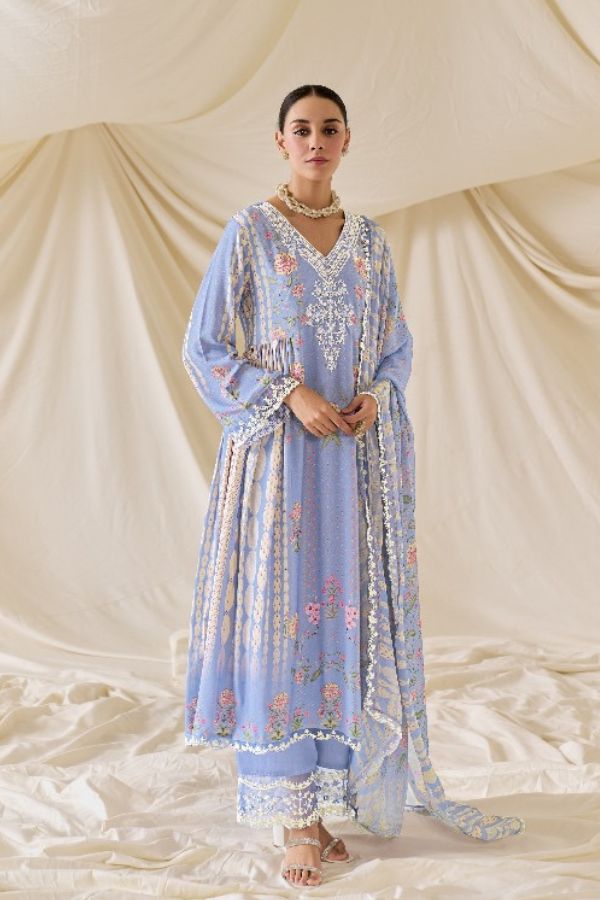 Kimora Fashion Heer Mohabbat Muslin Printed Suit 9444