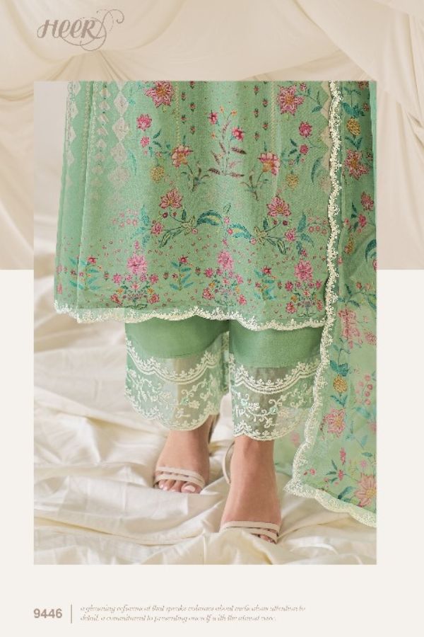 Kimora Fashion Heer Mohabbat Muslin Printed Suits 9446