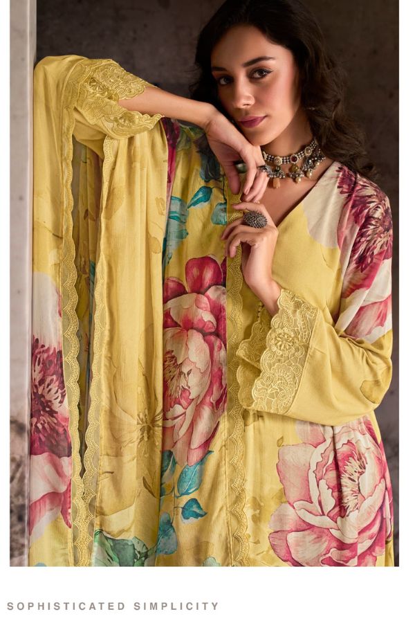 Kimora Fashion Nilofer Muslin Printed Suits 9422