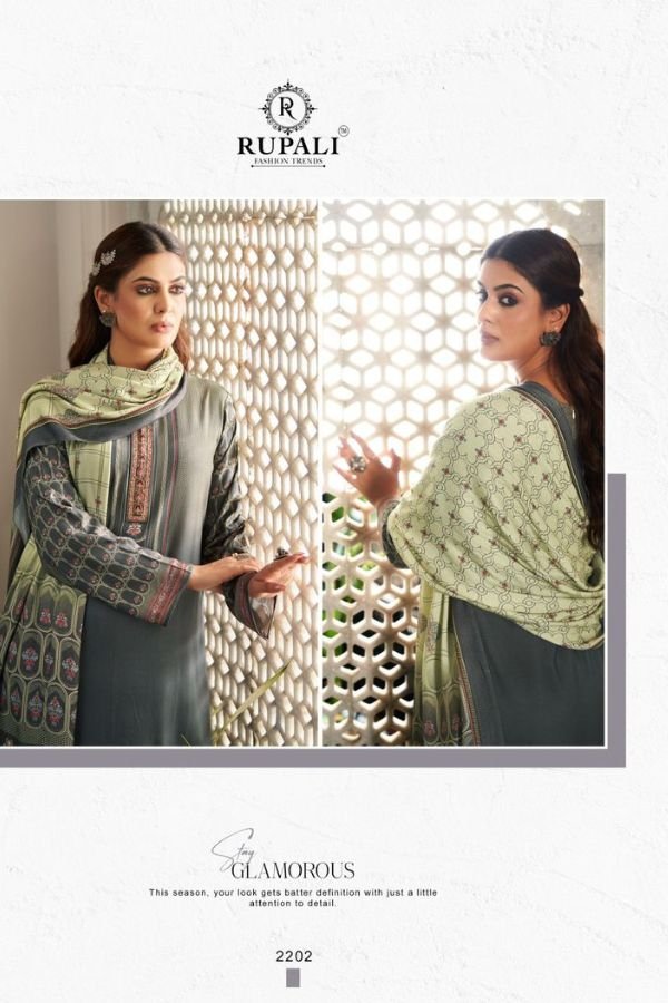 Rupali Fashion Dastur Pashmina Ladies Suits 2202