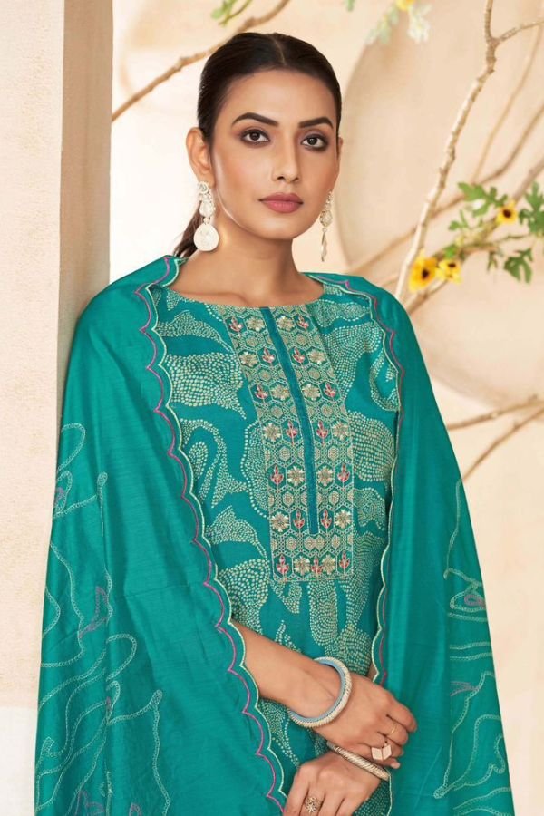 Sargam Prints Chinky Muslin Salwar Suits 2552 B