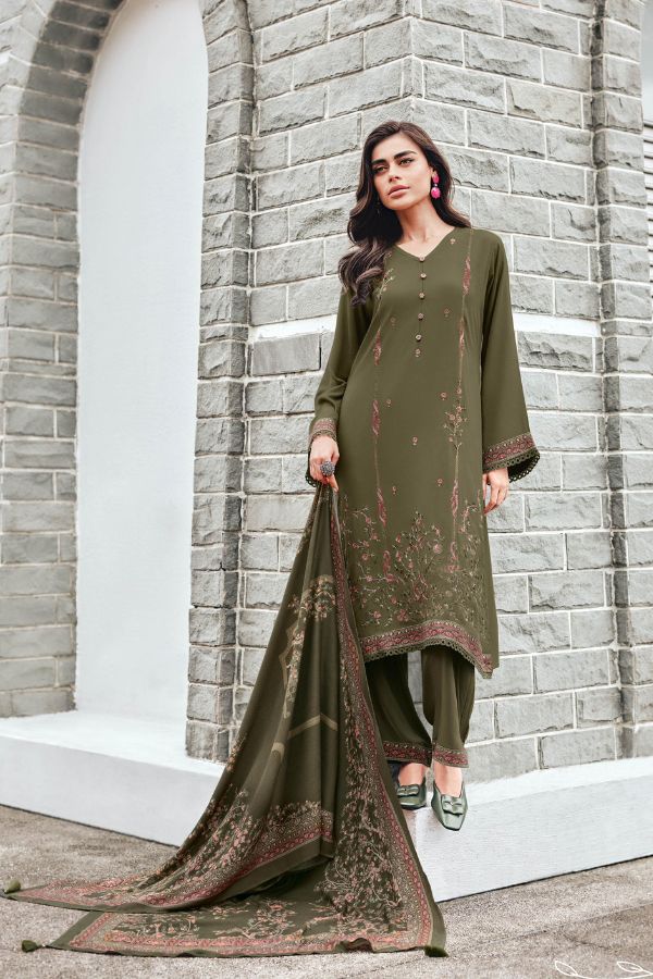 Varsha Fashion Mallika Muslin Ladies Salwar Suit MK-01