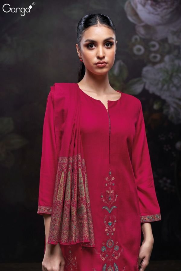 Ganga Fashions Decima S2956 Pashmina Salwar Suits S2956-B