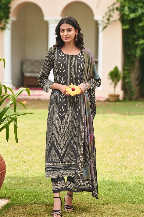 Jay Vijay Prints Silsilay Winter Ladies Suit 9544