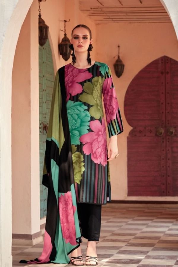 Kilory Trendz Afsana Pashmina Printed Salwar Suit 1172