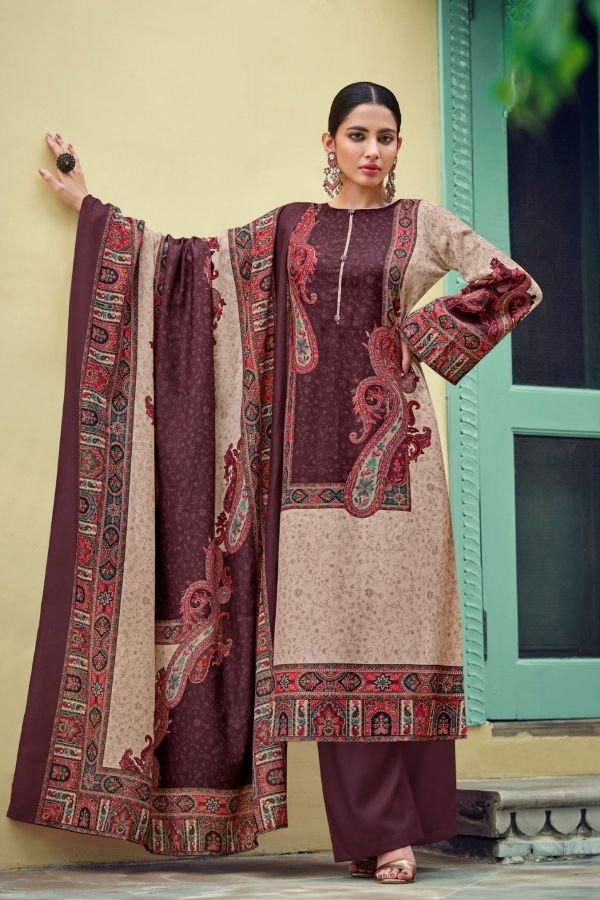 Mumtaz Arts Jashn Pashmina Salwar Suit 201