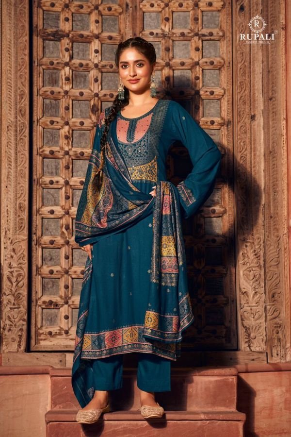 Rupali Fashion Sadgi Pashmina Ladies Suit 9203