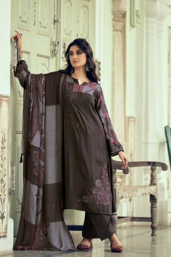 Sadhana Fashion Azara Winter Pashmina Suit 11219