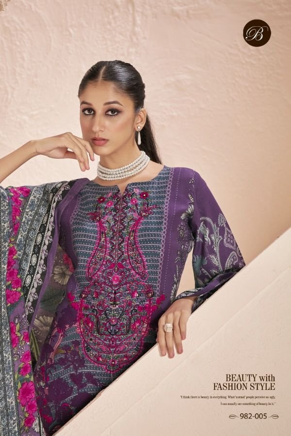 Belliza Designer Studio Mannat Winter Salwar Suit 982-005