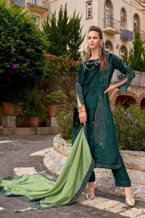 Cinderella Makhmal E Khani Vol 2 velvet Salwar Suit 10794