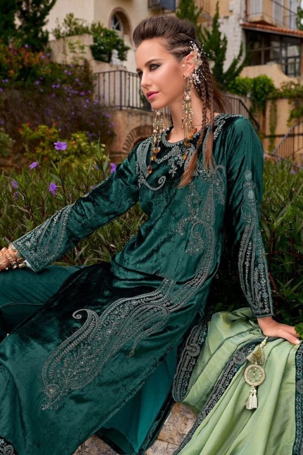 Cinderella Makhmal E Khani Vol 2 velvet Salwar Suit 10794