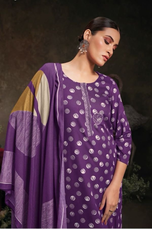 Ganga Fashions Sukama S2014 Pashmina Salwar Suits S2014-D