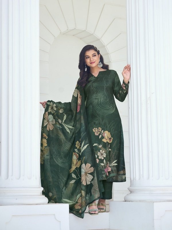 Glossy Simar Armani Pashmina Salwar Suits 2258-C - Copy