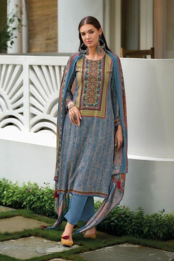 Ibiza Lifestyle Pashtush Pashmina Winter Ladies Suit 11037