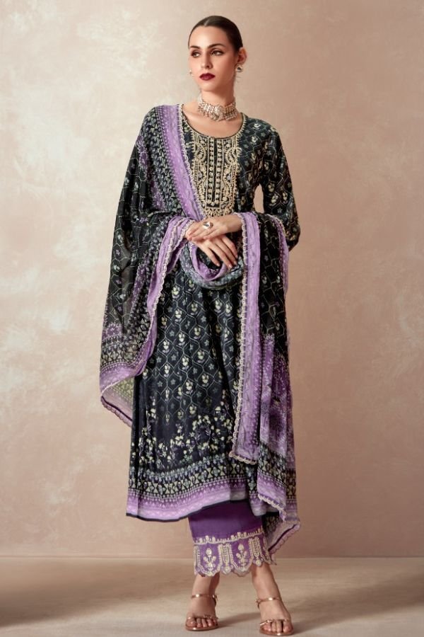 Kimora Fashion Elaheh Pashmina Salwar Suit 9514