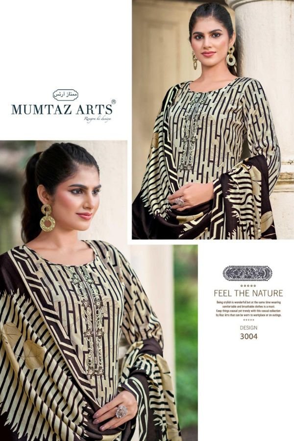 Mumtaz Arts Hoonar Pashmina Salwar Suits 3004