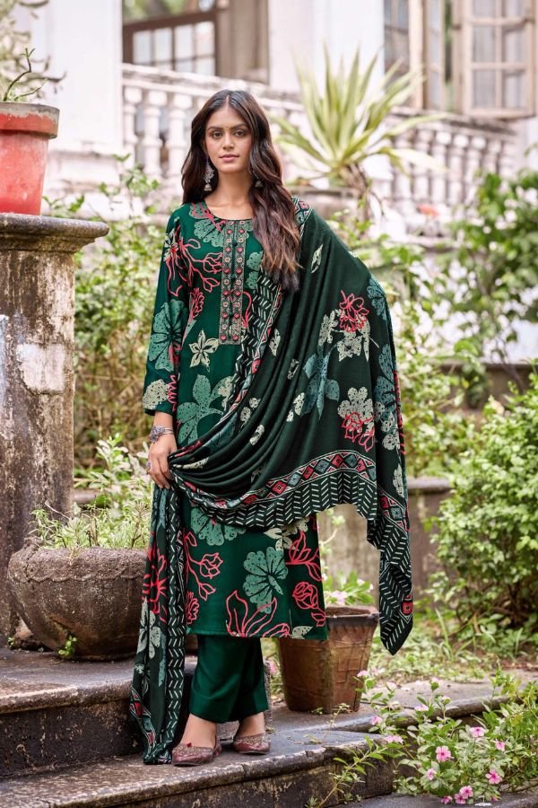 Mumtaz Arts Lavanya Pashmina ladies Salwar Suit 4003