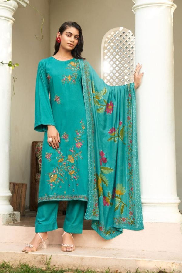 Mumtaz Arts Noura Pashmina ladies Salwar Suit 7802