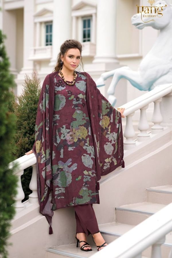 Rang Fashion Kaifiyat Wool Winter Suit 1001