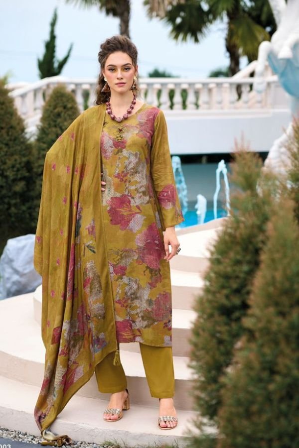 Rang Fashion Kaifiyat Wool Winter Suit 1003