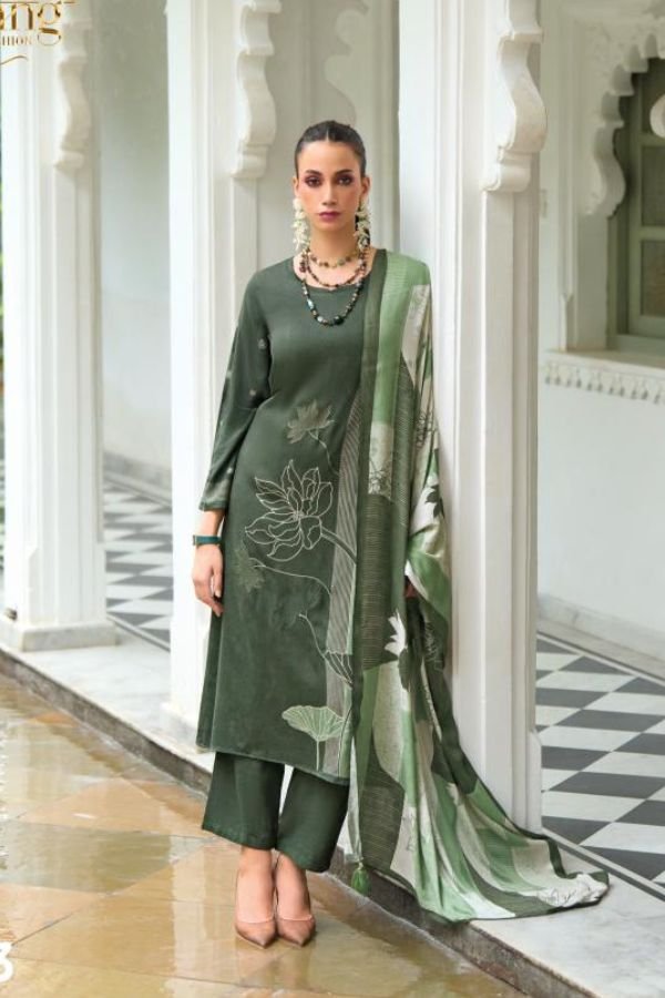 Rang Fashion Pearl Wool Winter Salwar Suit 03