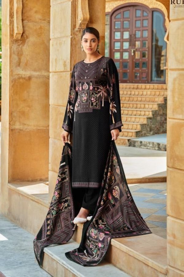 Rupali Fashion Naqsh Pashmina Ladies Suit 5224